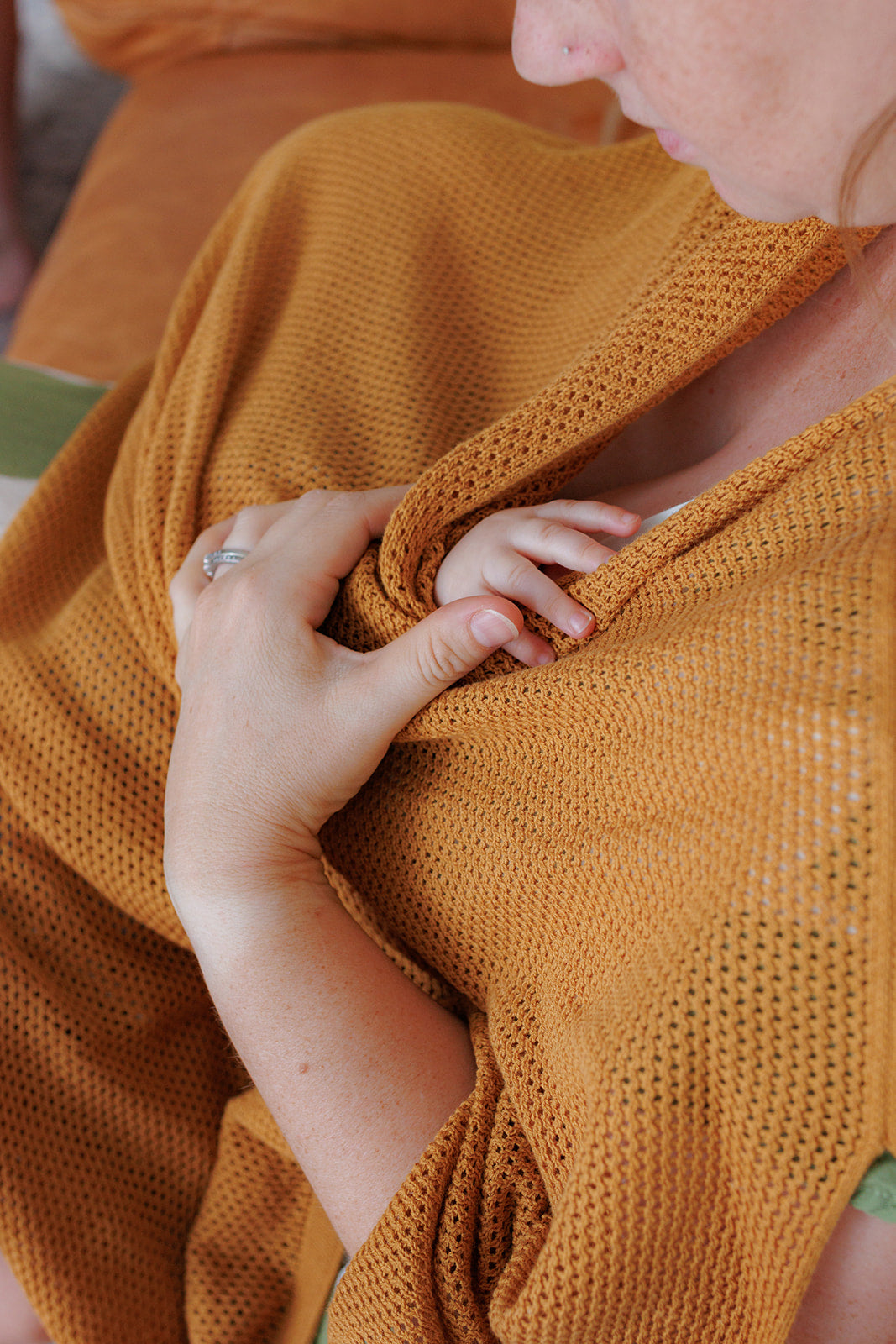 Butterscotch Cowrie | 7 in 1 Breastfeeding Cover