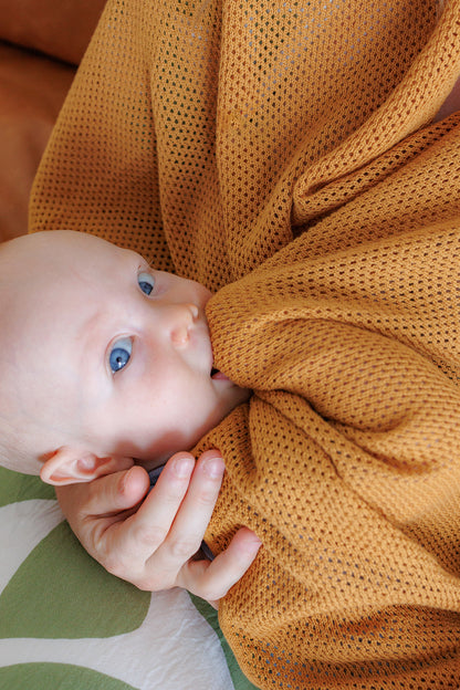 Butterscotch Cowrie | 7 in 1 Breastfeeding Cover