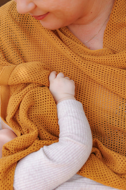 Butterscotch Cowrie | 7in1 Breastfeeding Cover